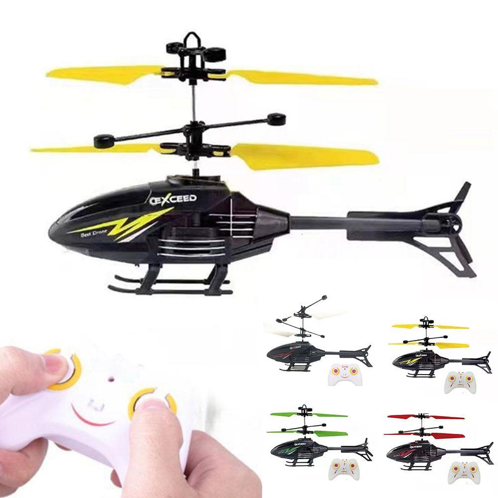 Rc Helicopter Large - リモコンヘリコプター 2 チャンネル RC ヘリコプターのおもちゃ子供のための飛行おもちゃ赤外線誘導サスペンション航空機充電ギフト