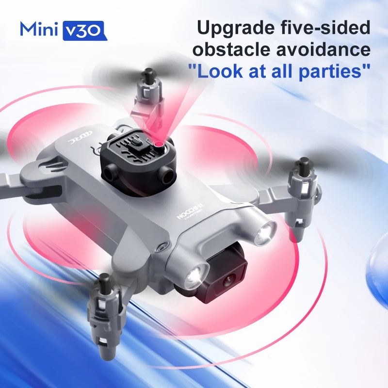 ミニV30 WiFi 4K HDデュアルカメラ搭載 障害物回 - Rc Helicopter Battery のレビューと価格