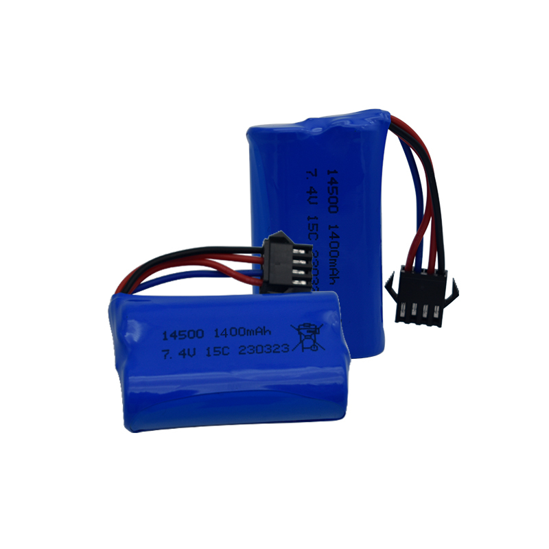 7.4V 1400mAh 14500 リチウムイオンバッテリ - Rc Helicopter Charger のレビューと価格