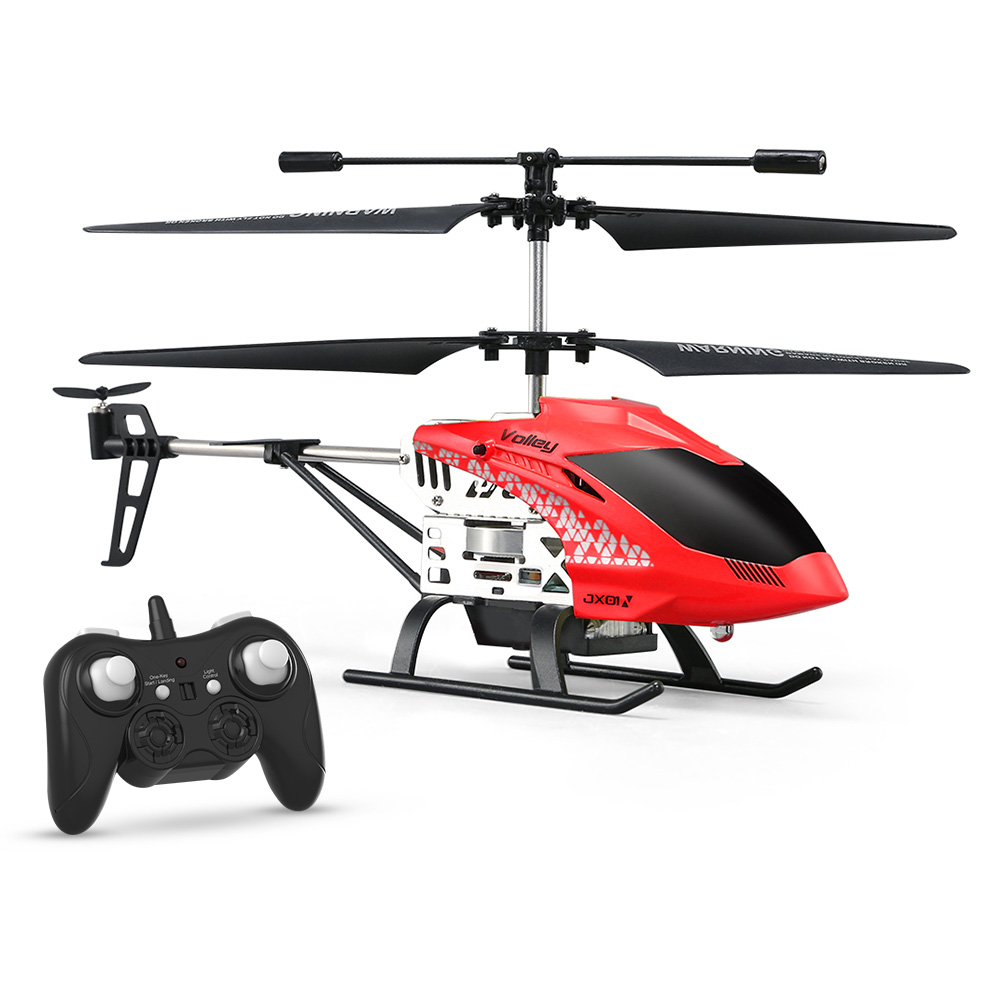 Jjrc jx01 3ch-子供用のジャイロスコープとライト - Rc Helicopter Large のレビューと価格