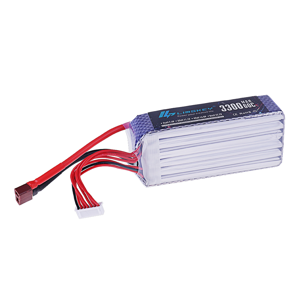 Limskey 60C/80C リポバッテリー 22.2V  - Rc Helicopter Battery のレビューと価格