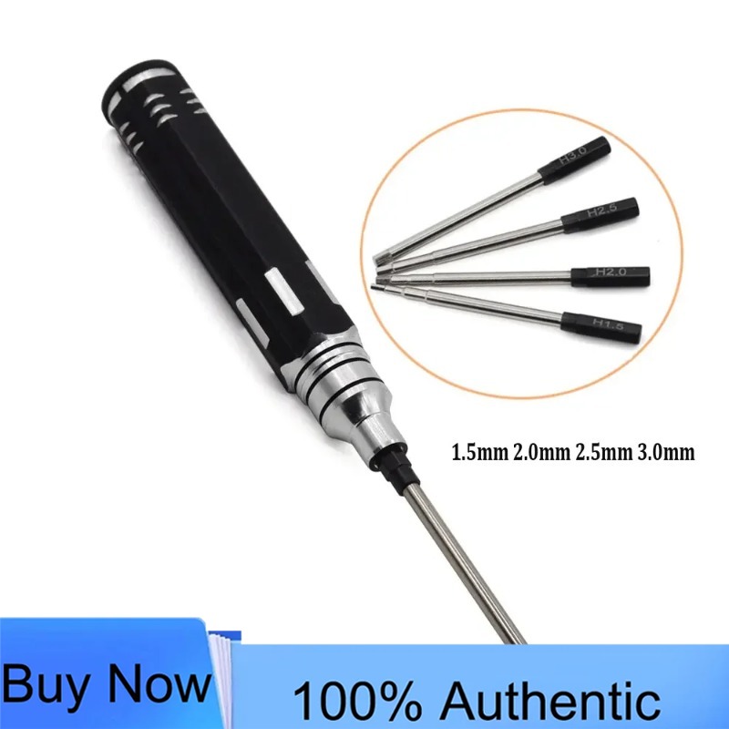 4-in-1 六角ドライバードライバーセット 1.5-4.0 - Rc Helicopter Tool Kit のレビューと価格