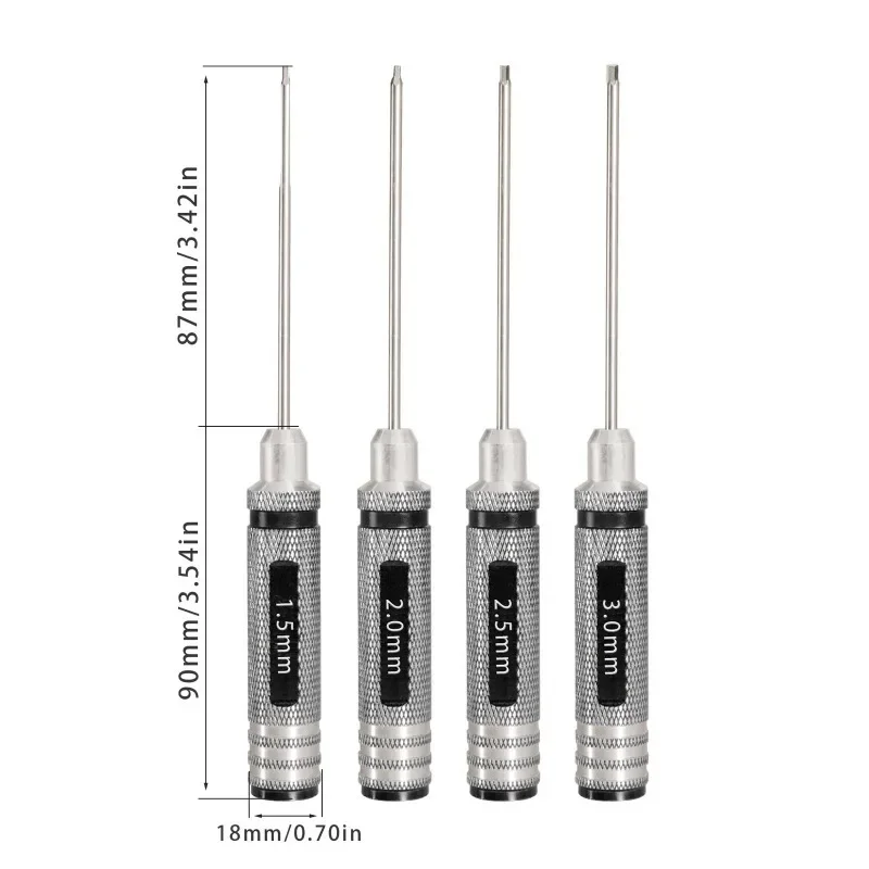 六角レンチドライバーツールキット（硬化チップ付き）1.5mm - Rc Helicopter Tool Kit のレビューと価格
