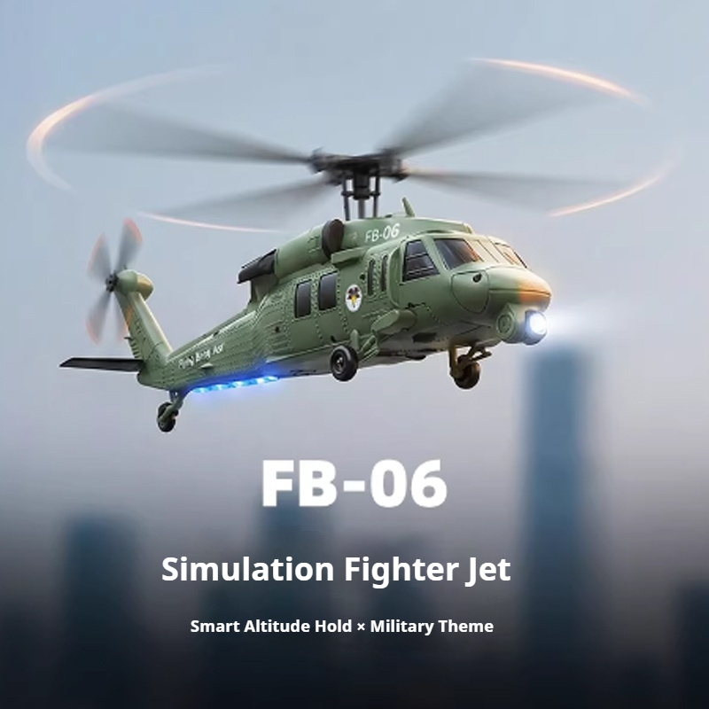 FB-06 ブラックホーク ラジコン シミュレーションヘリコ - Rc Helicopter Large のレビューと価格