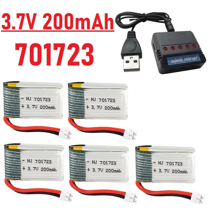 アップグレード 3.7V 200mAh バッテリーと充電器付 - Rc Helicopter Charger のレビューと価格